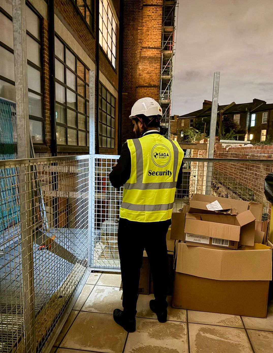 Security Patrol In Action